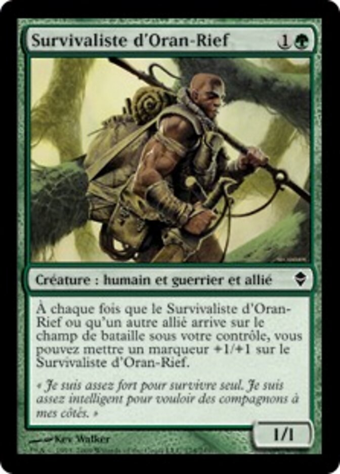 Survivaliste d'Oran-Rief — Zendikar 174/269