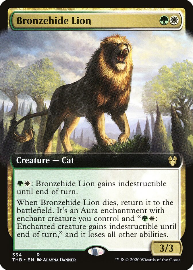 Bronzehide Lion — Theros Beyond Death 334/358