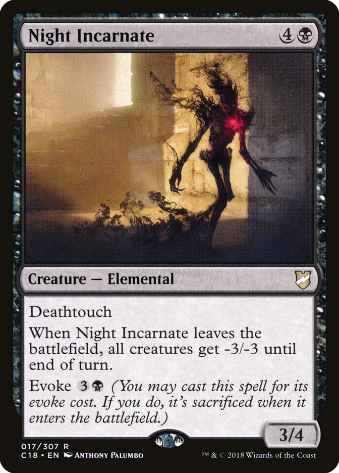 Night Incarnate — Commander 2018 17/307