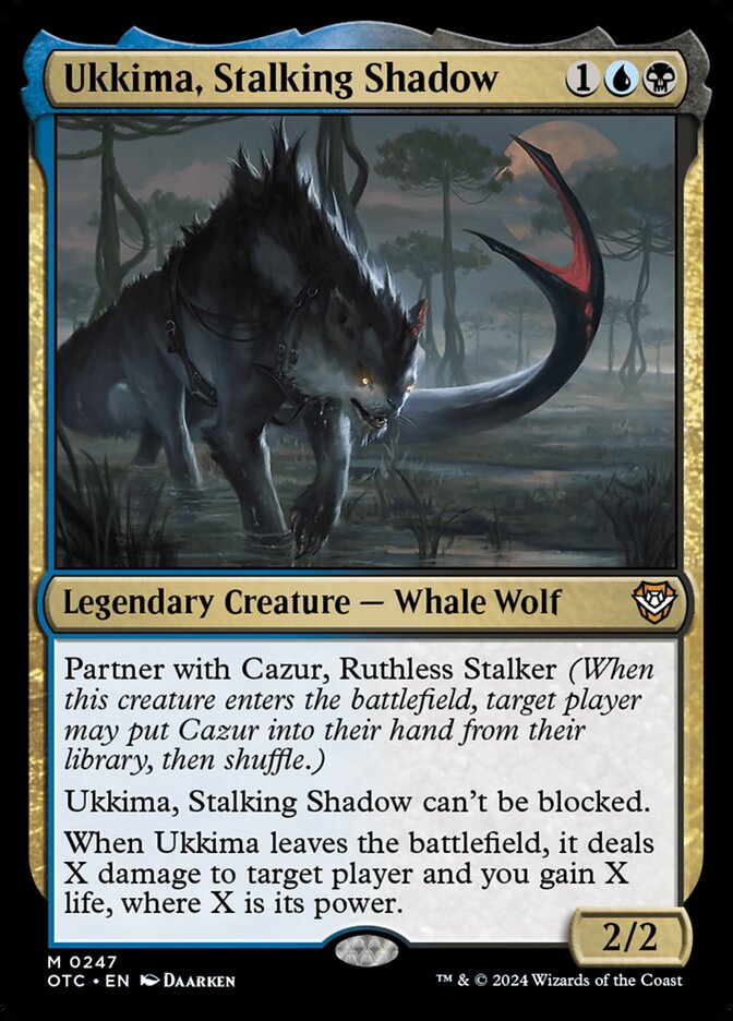 Ukkima, Stalking Shadow — Outlaws of Thunder Junction Commander 247/342