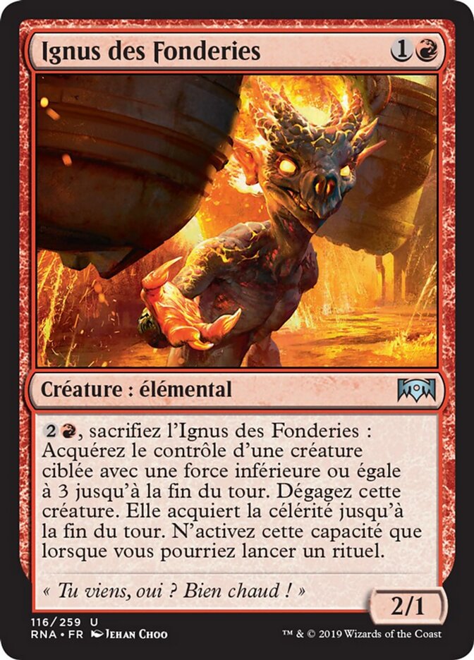 Ignus des Fonderies — Ravnica Allegiance 116/273