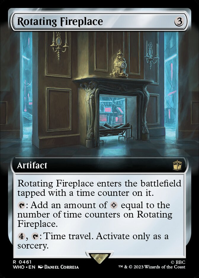 Rotating Fireplace — Doctor Who 461/1178