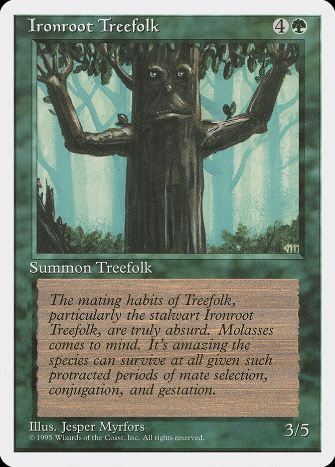 Ironroot Treefolk — Fourth Edition 253/378
