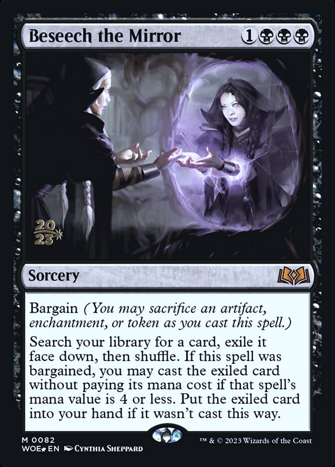 Beseech the Mirror — Wilds of Eldraine Promos 82s/160