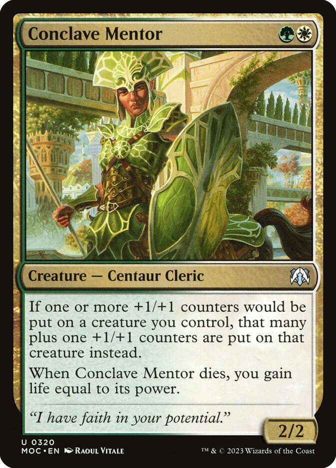 Conclave Mentor — March of the Machine Commander 320/450