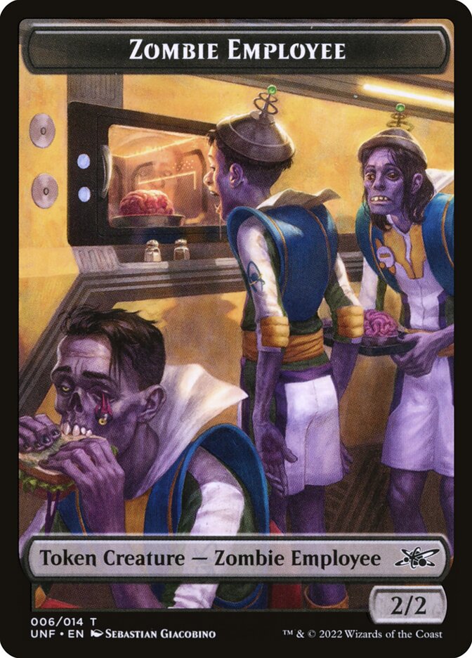Zombie Employee — Unfinity Tokens 6/14