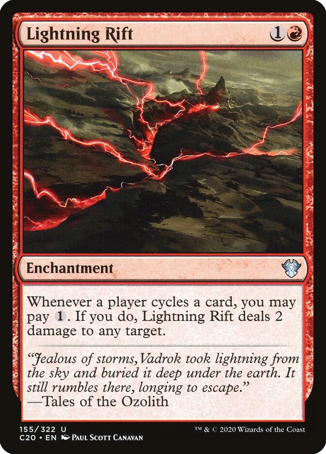 Lightning Rift — Commander 2020 155/322