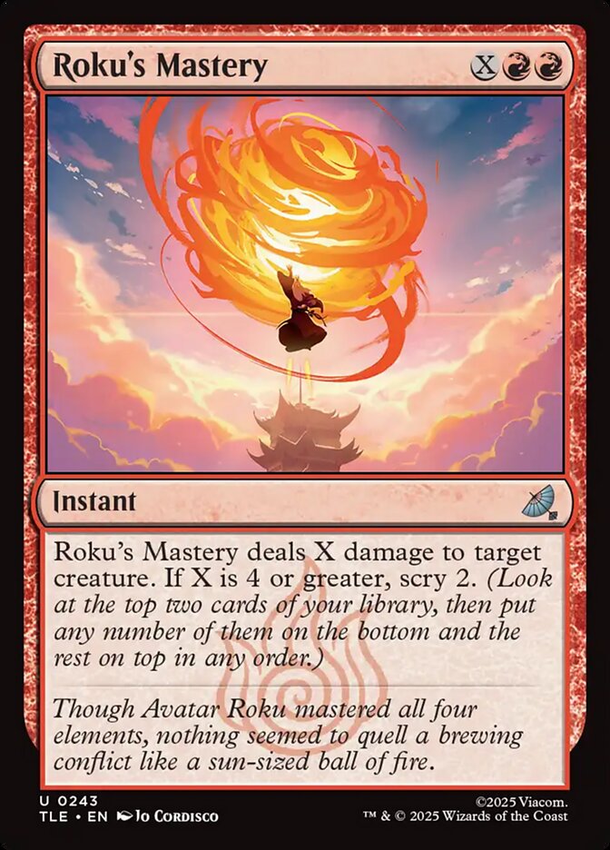Roku's Mastery — Avatar: The Last Airbender Eternal 243/317