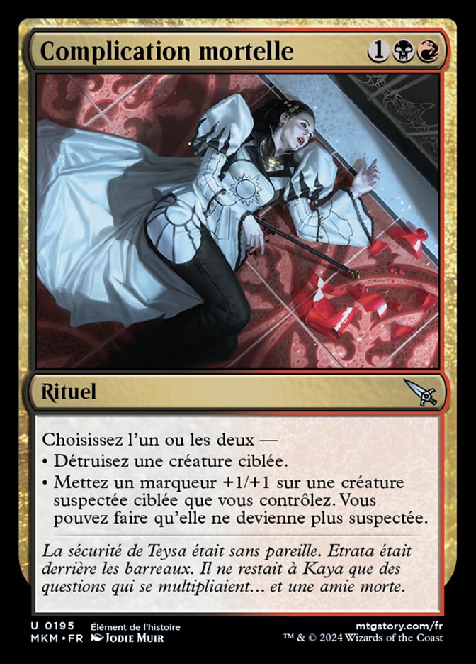 Complication mortelle — Murders at Karlov Manor 195/440