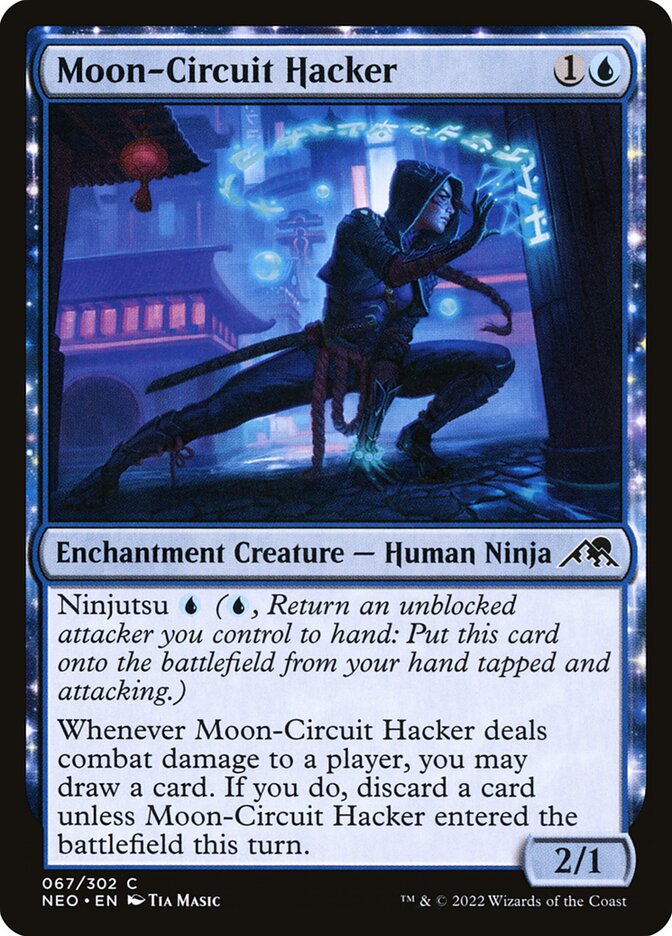 Moon-Circuit Hacker — Kamigawa: Neon Dynasty 67/531