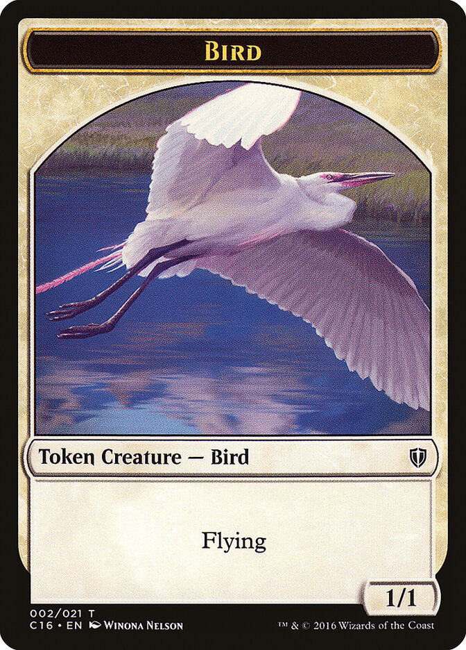 Bird — Commander 2016 Tokens 2/21
