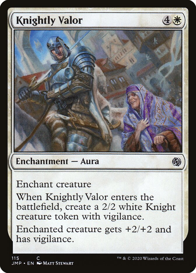 Knightly Valor — Jumpstart 115/497