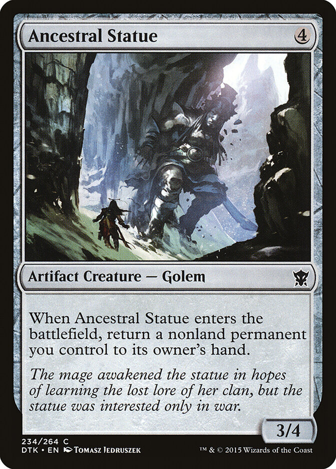 Ancestral Statue — Dragons of Tarkir 234/264