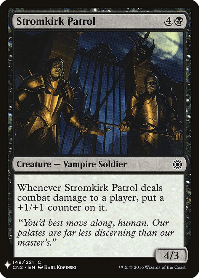 Stromkirk Patrol — The List CN2-149/5581