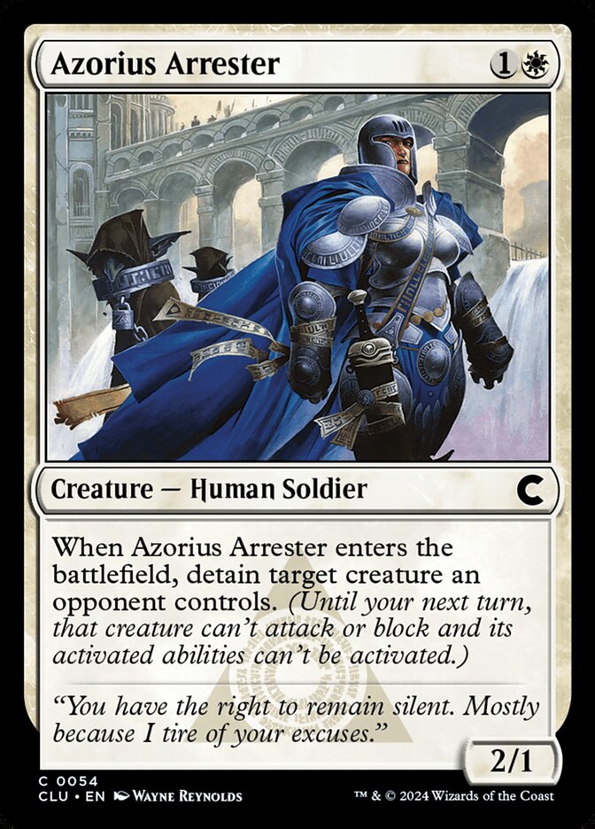 Azorius Arrester — Ravnica: Clue Edition 54/284