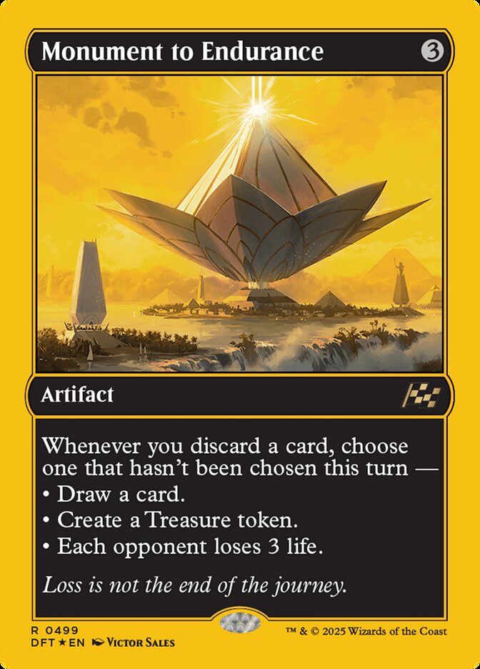 Monument to Endurance — Aetherdrift 499/553