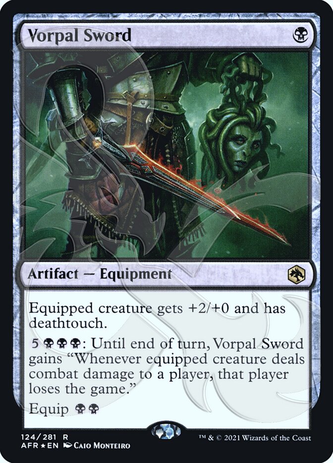 Vorpal Sword — Adventures in the Forgotten Realms Promos 124a/241
