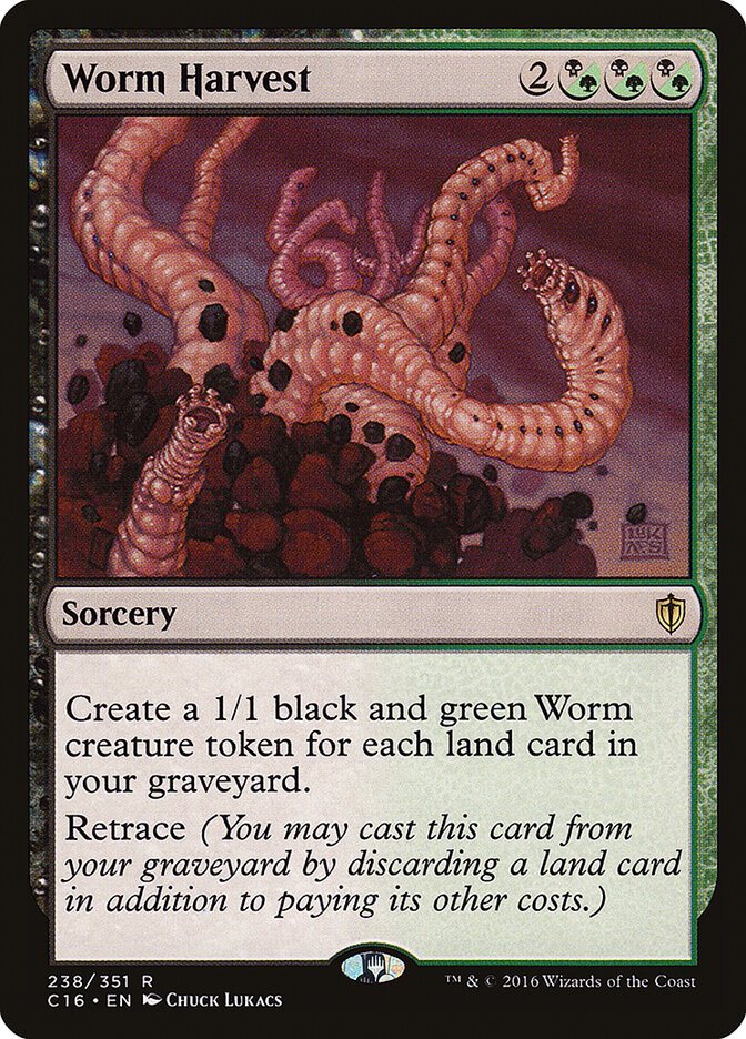 Worm Harvest — Commander 2016 238/351