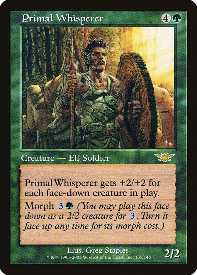 Primal Whisperer — Legions 135/145