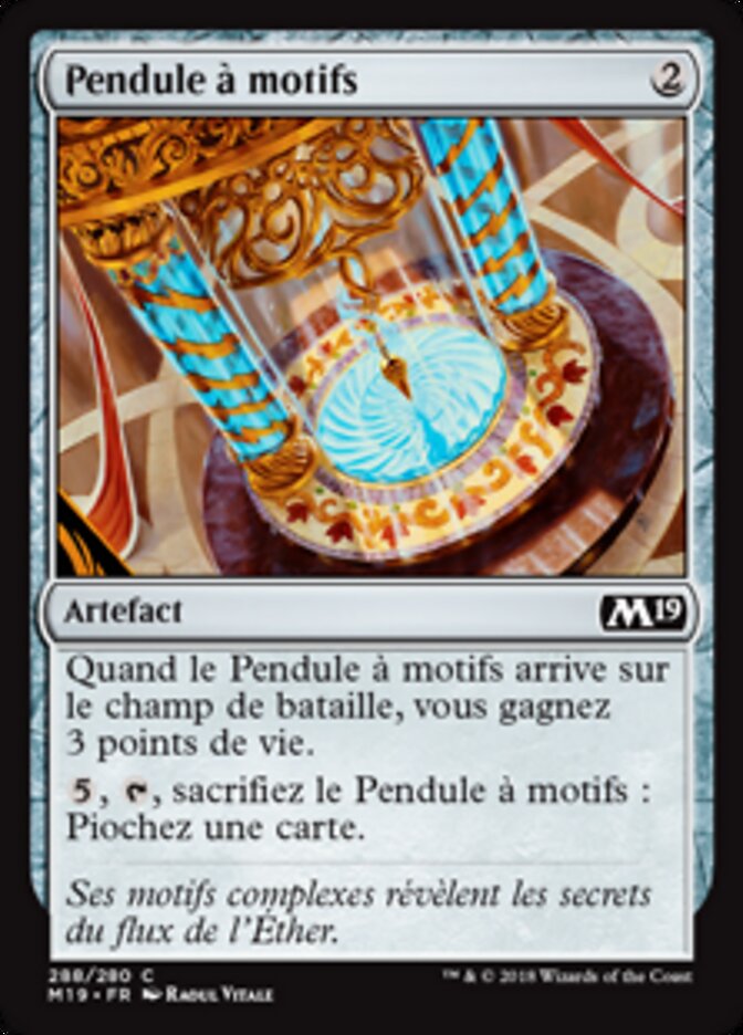 Pendule à motifs — Core Set 2019 288/314