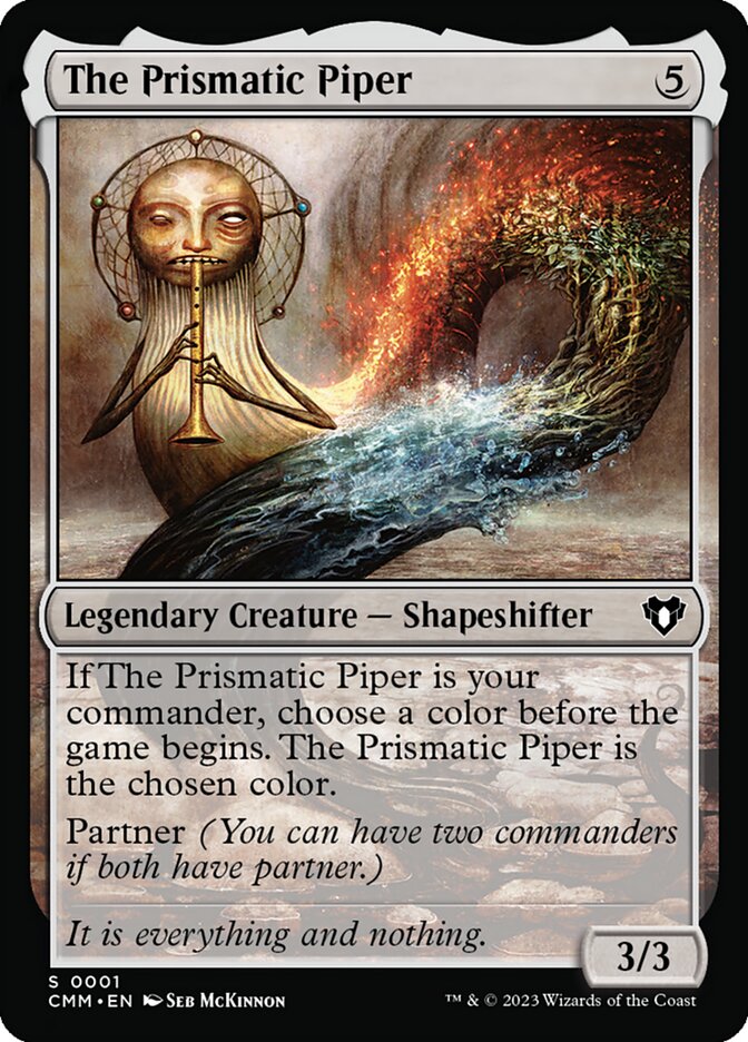 The Prismatic Piper — Commander Masters 1/1067