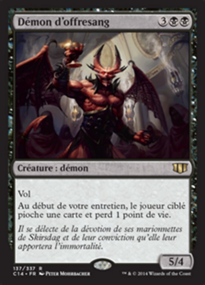 Démon d'offresang — Commander 2014 137/337