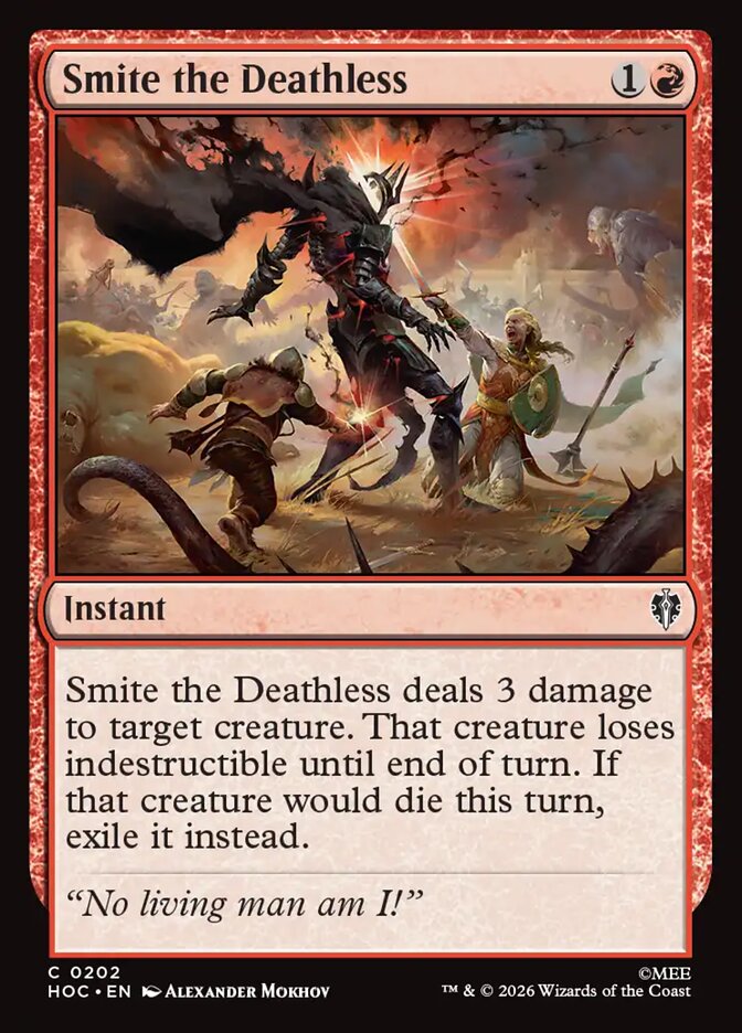 Smite the Deathless — The Hobbit Eternal 202/158