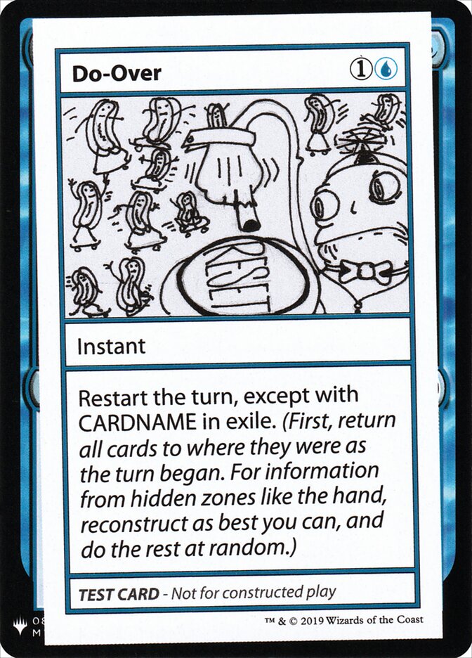 Do-Over — Mystery Booster Playtest Cards 2019 20/121
