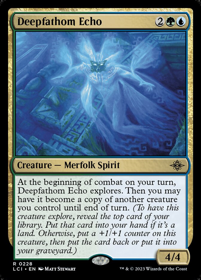 Deepfathom Echo — The Lost Caverns of Ixalan 228/416