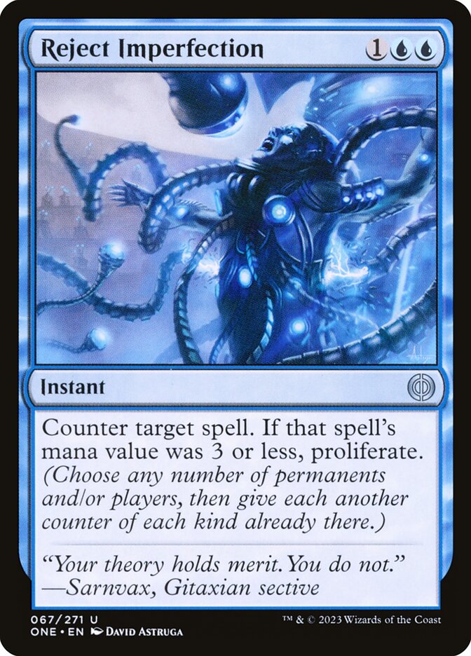 Reject Imperfection — Phyrexia: All Will Be One 67/479