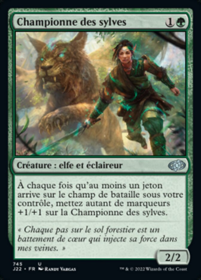 Championne des sylves — Jumpstart 2022 745/835