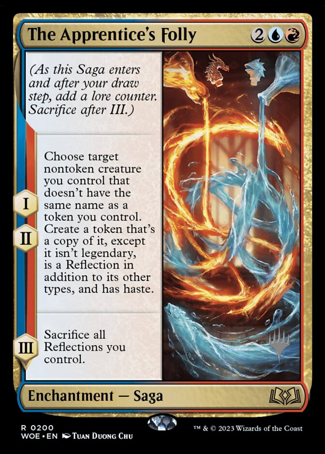 The Apprentice's Folly — Wilds of Eldraine Promos 200p/160