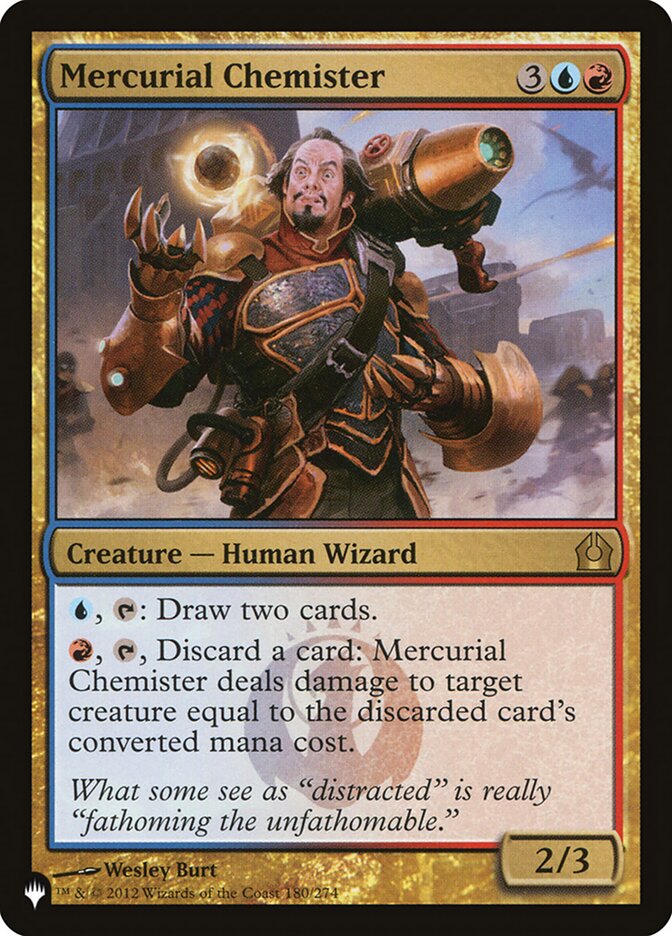 Mercurial Chemister — The List RTR-180/5581