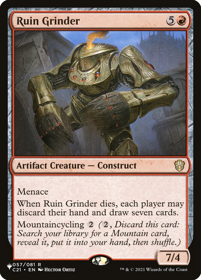 Ruin Grinder — The List C21-57/5581