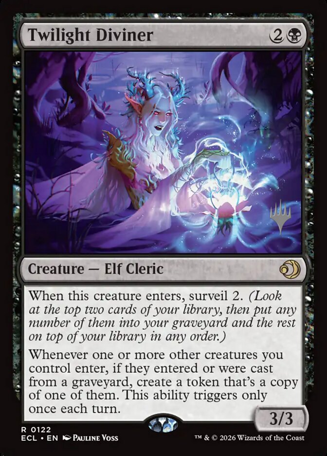 Twilight Diviner — Lorwyn Eclipsed Promos 122p/80