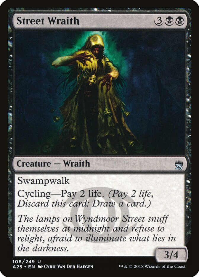 Street Wraith — Masters 25 108/249