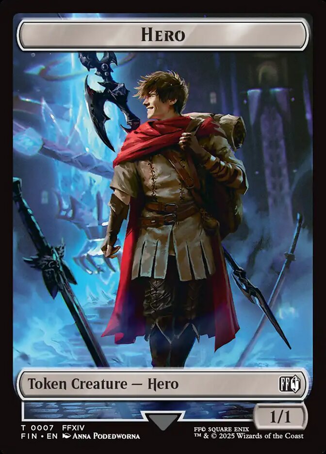 Hero — Final Fantasy Tokens 7/37