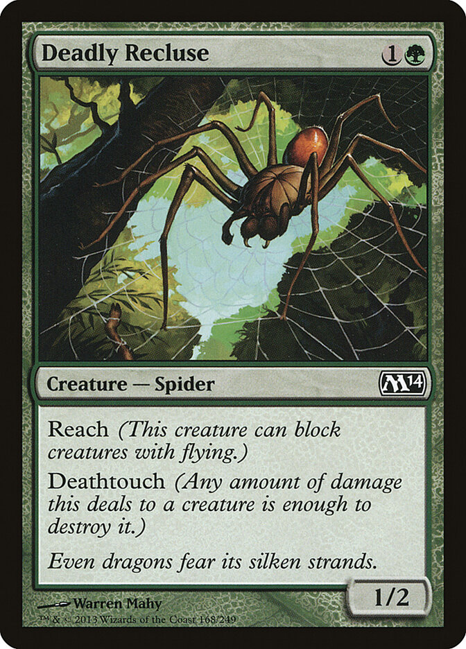 Deadly Recluse — Magic 2014 168/249