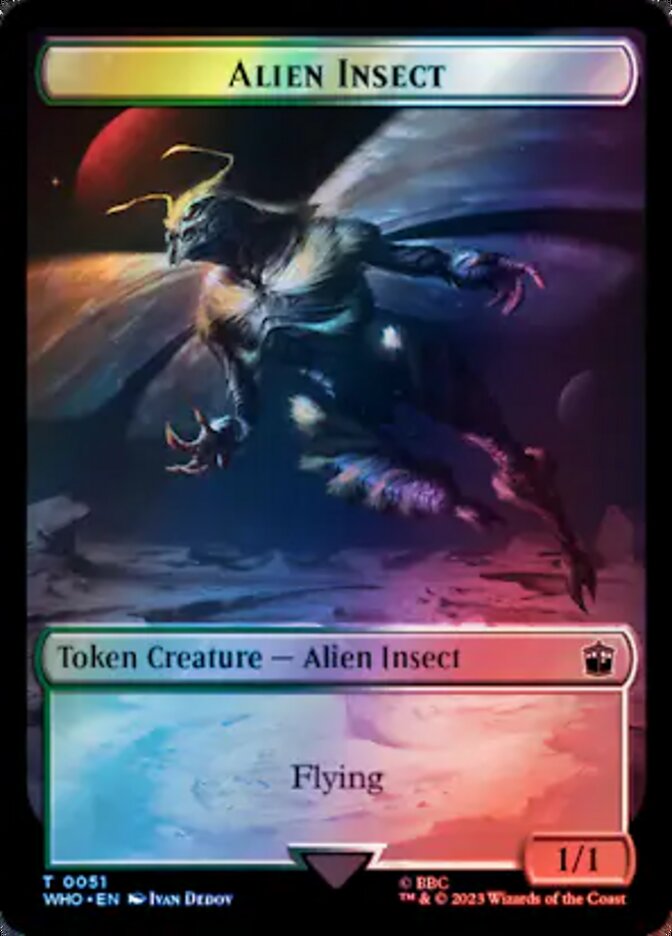 Alien Insect — Doctor Who Tokens 51/64
