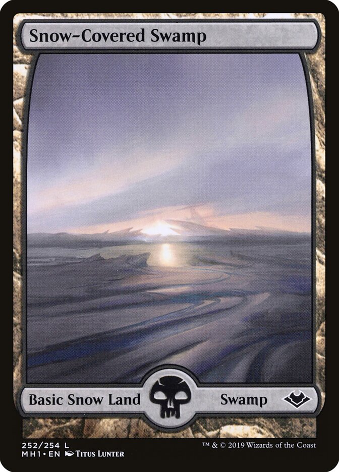 Snow-Covered Swamp — Modern Horizons 252/255