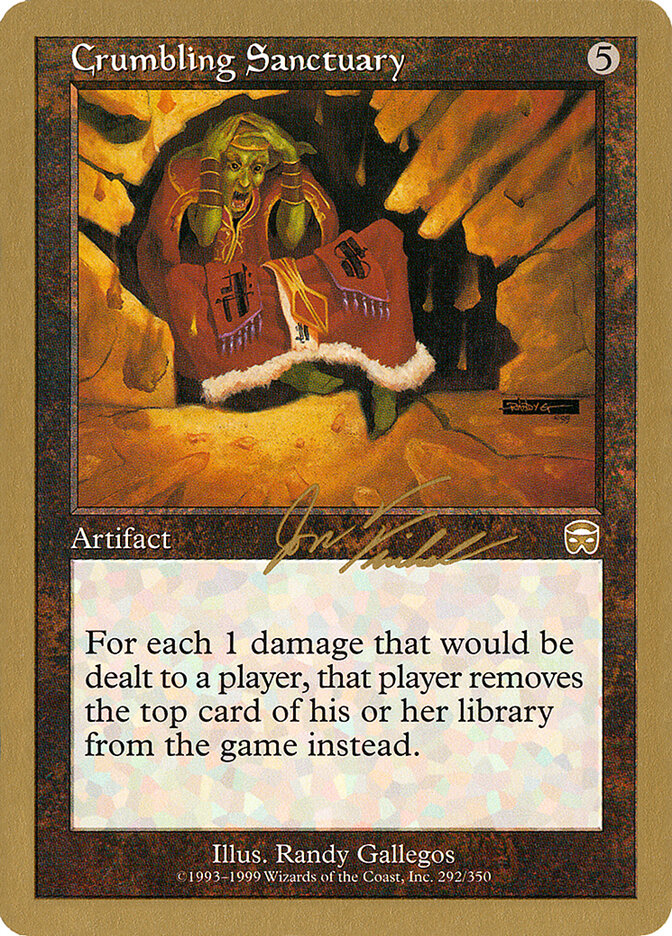 Crumbling Sanctuary — World Championship Decks 2000 jf292/117