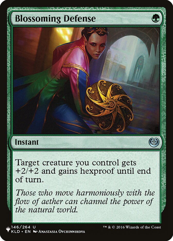 Blossoming Defense — The List KLD-146/5581