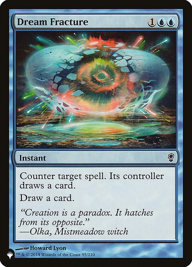 Dream Fracture — The List CNS-95/5581