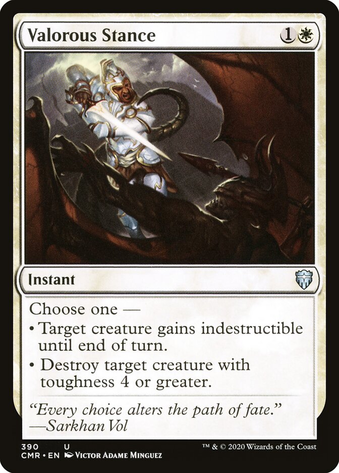 Valorous Stance — Commander Legends 390/718