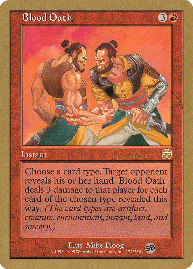 Blood Oath — World Championship Decks 2001 jt177sb/138