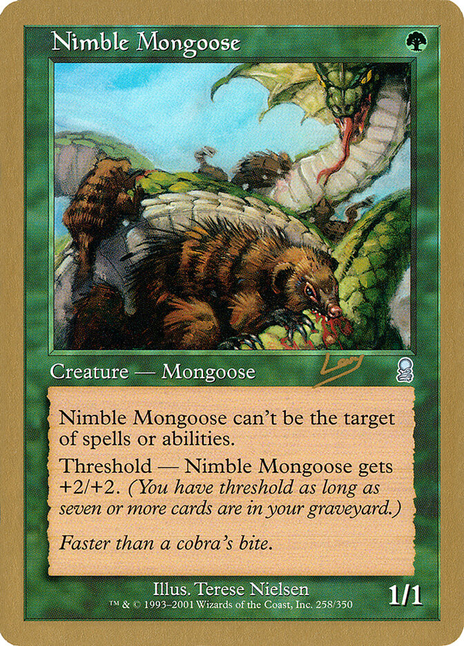 Nimble Mongoose — World Championship Decks 2002 rl258/153