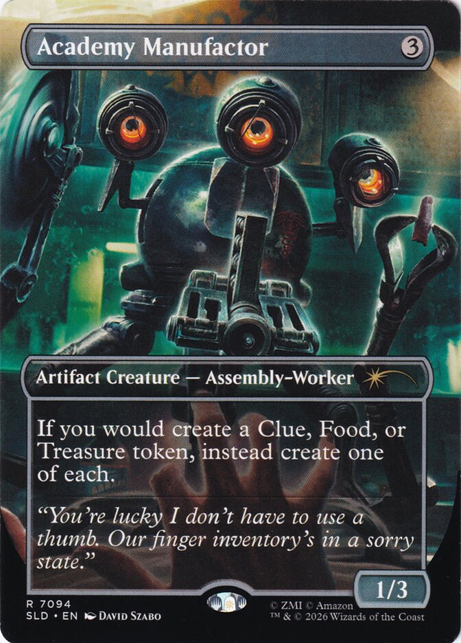 Academy Manufactor — Secret Lair Drop 7094/2754