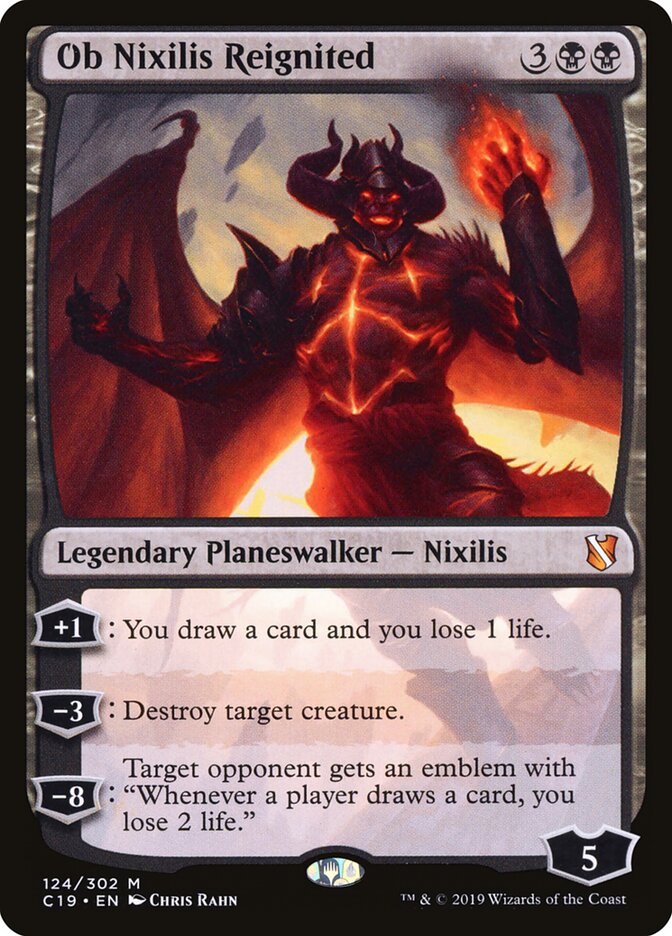 Ob Nixilis Reignited — Commander 2019 124/302