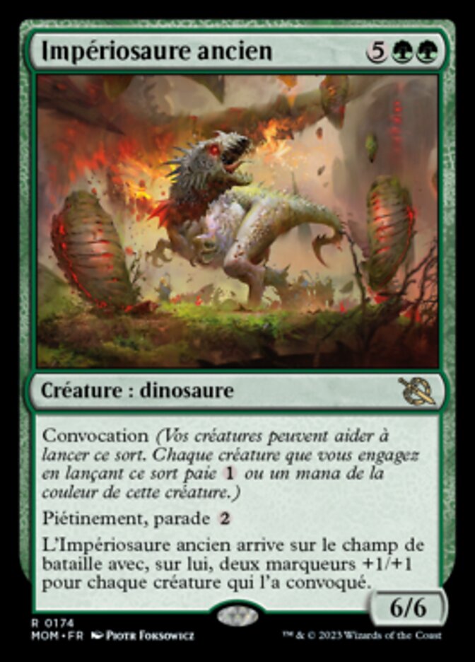 Impériosaure ancien — March of the Machine 174/387