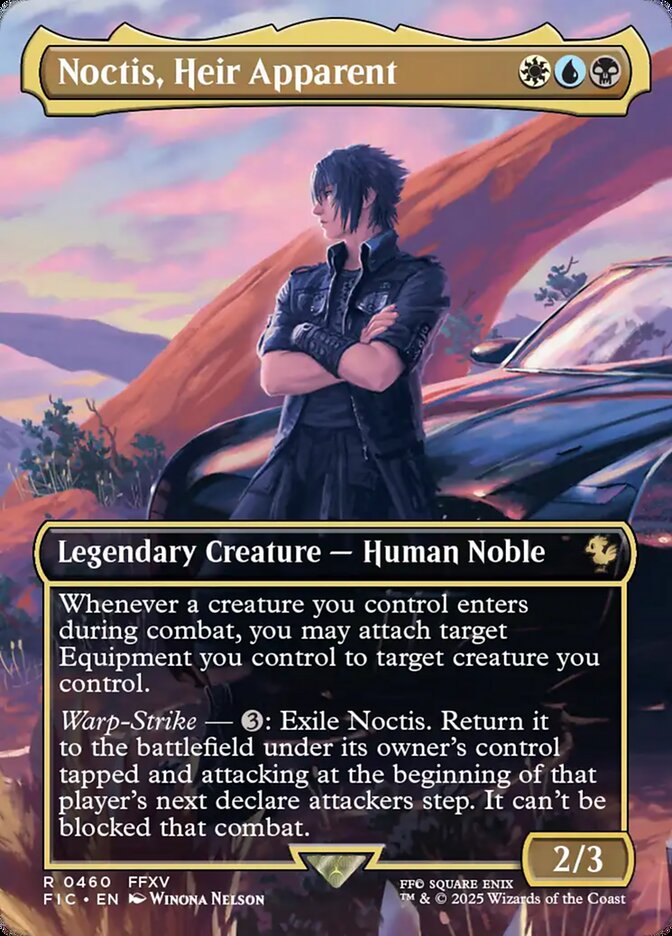 Noctis, Heir Apparent — Final Fantasy Commander 460/486